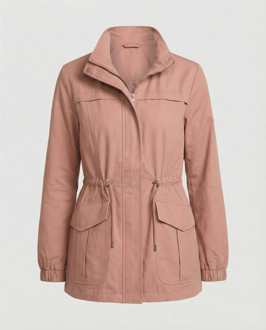 Sarah | Damen Utility Jacke mit Kordelzug
