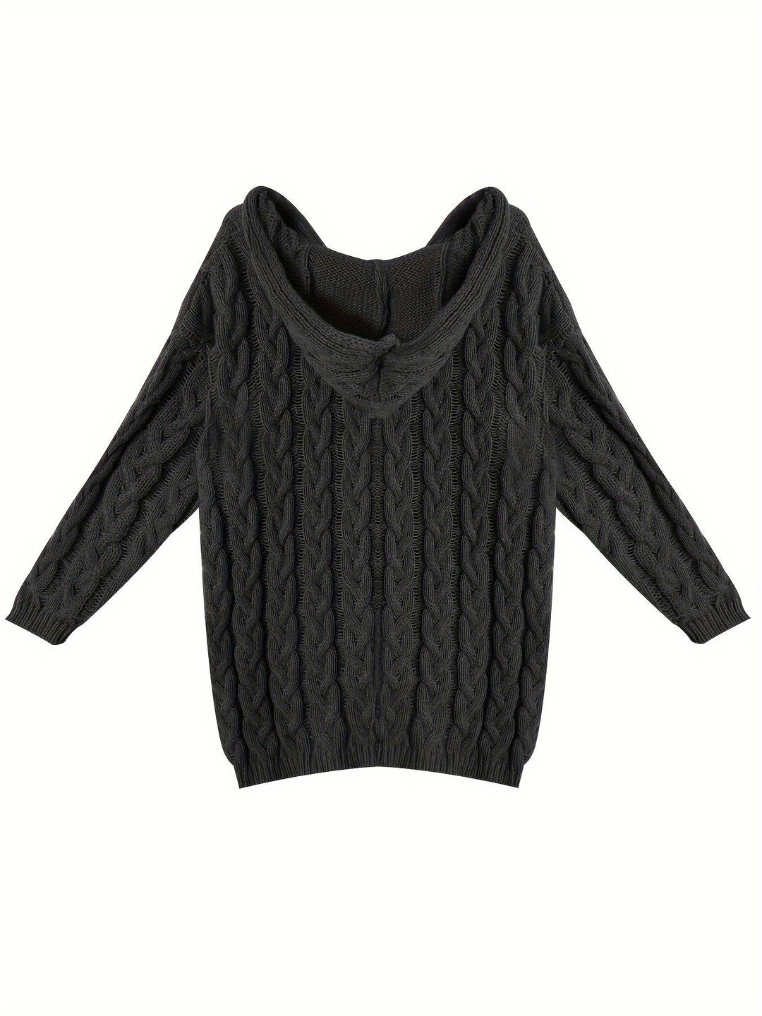Selina | Pull en maille à torsades et à col en V pour femme