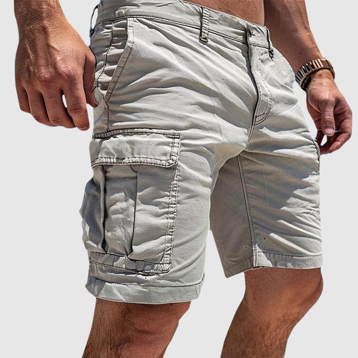 Silvan | Herren Cargo Shorts Knielang