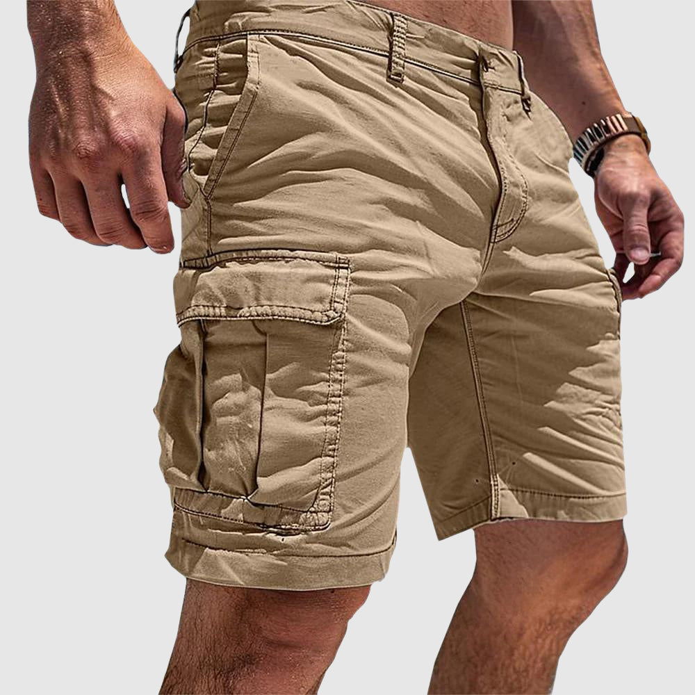 Silvan | Herren Cargo Shorts Knielang