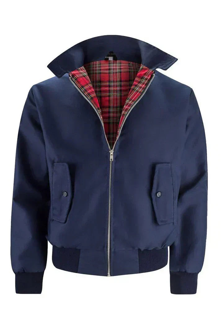 Simon | Veste Harrington pour homme avec fermeture éclair