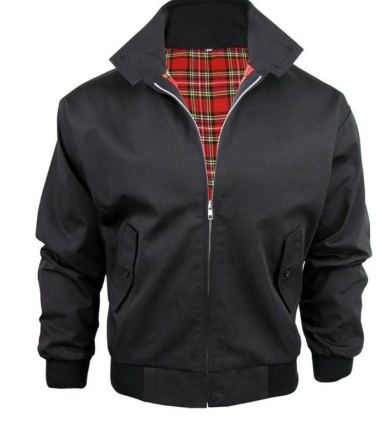 Simon | Veste Harrington pour homme avec fermeture éclair