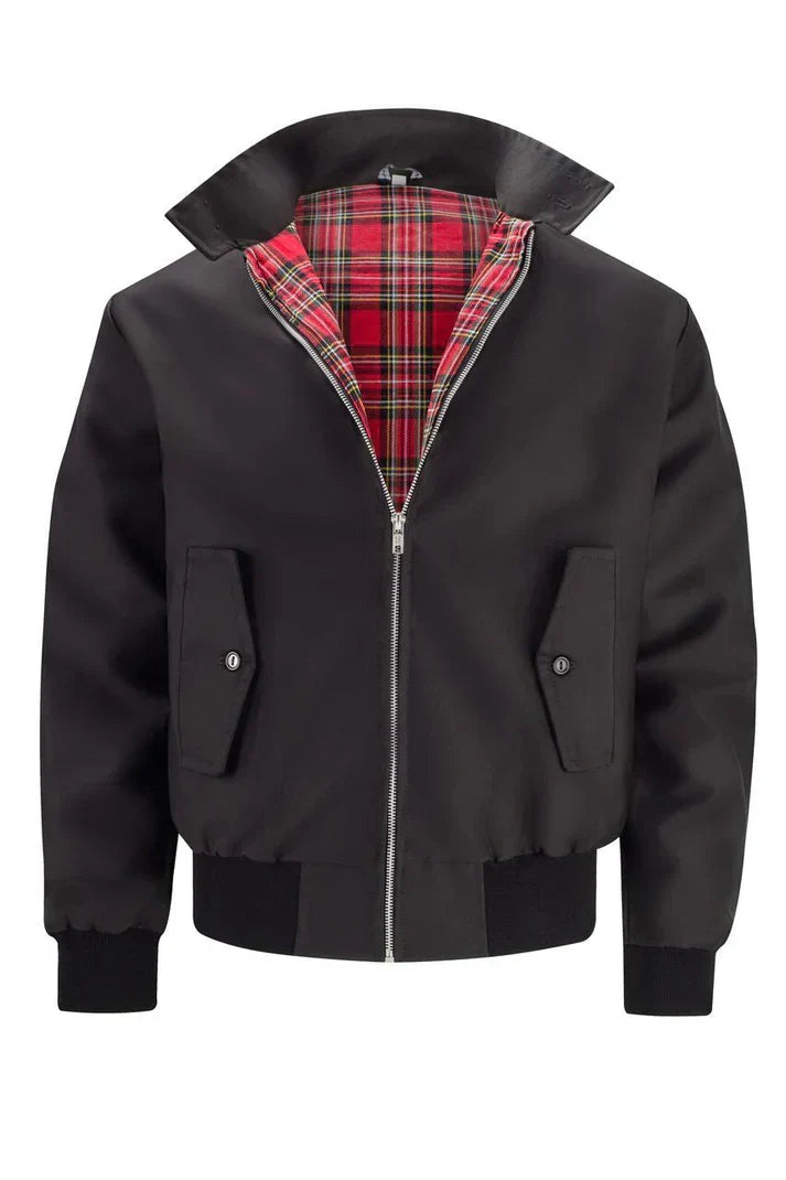 Simon | Veste Harrington pour homme avec fermeture éclair