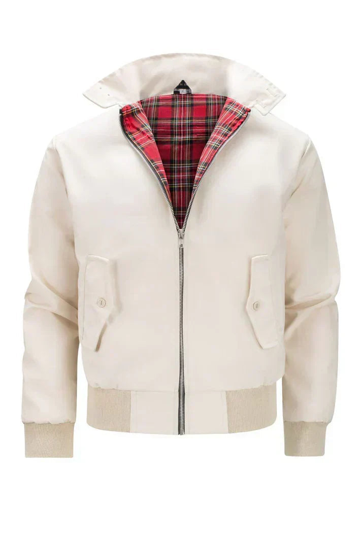 Simon | Veste Harrington pour homme avec fermeture éclair