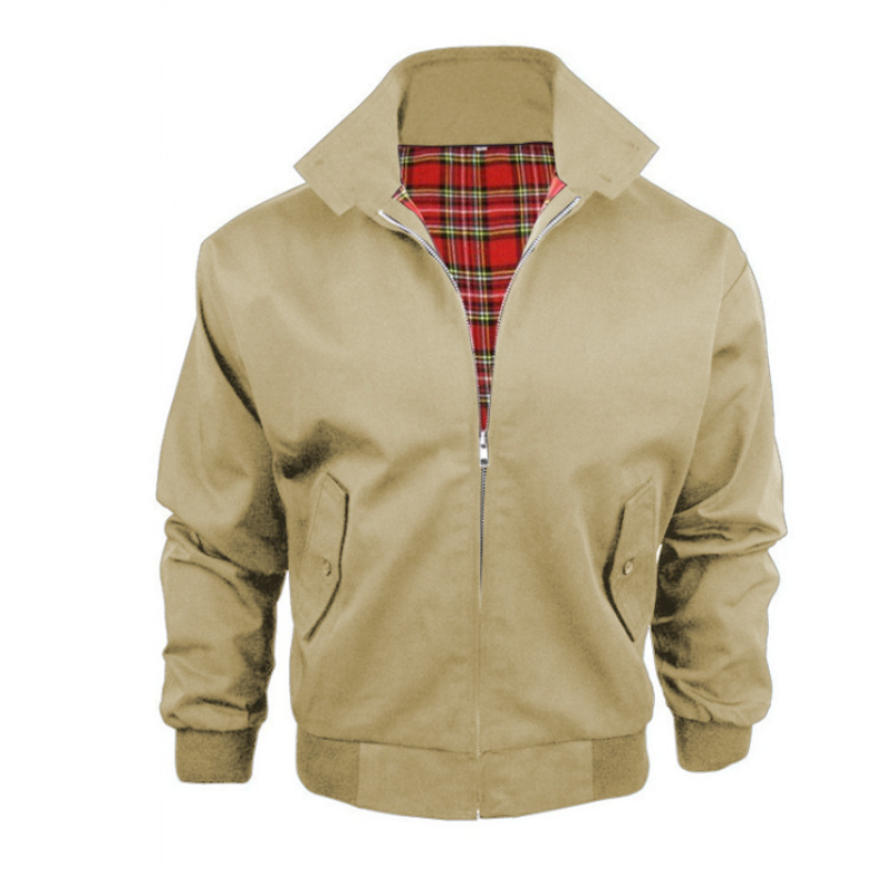 Simon | Veste Harrington pour homme avec fermeture éclair