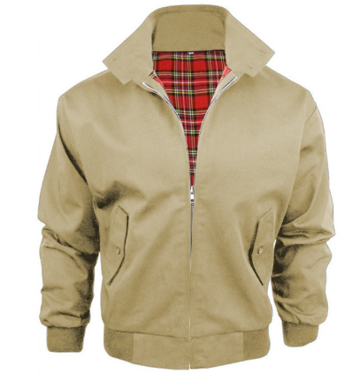 Simon | Veste Harrington pour homme avec fermeture éclair