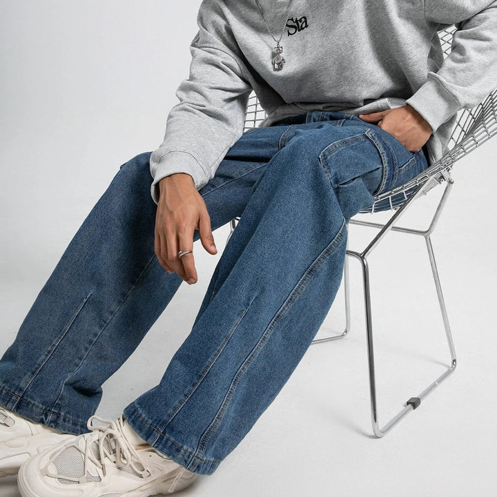 Simon | Jean cargo loose fit pour homme
