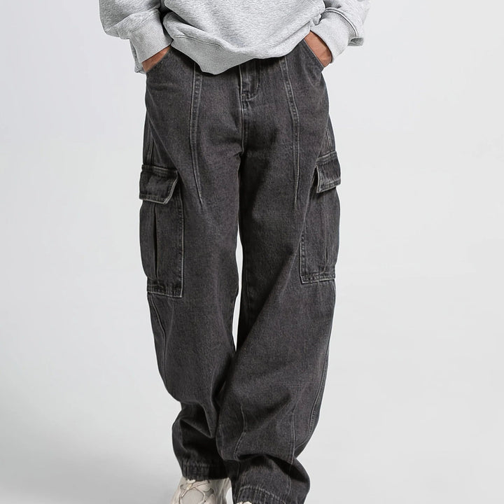 Simon | Jean cargo loose fit pour homme