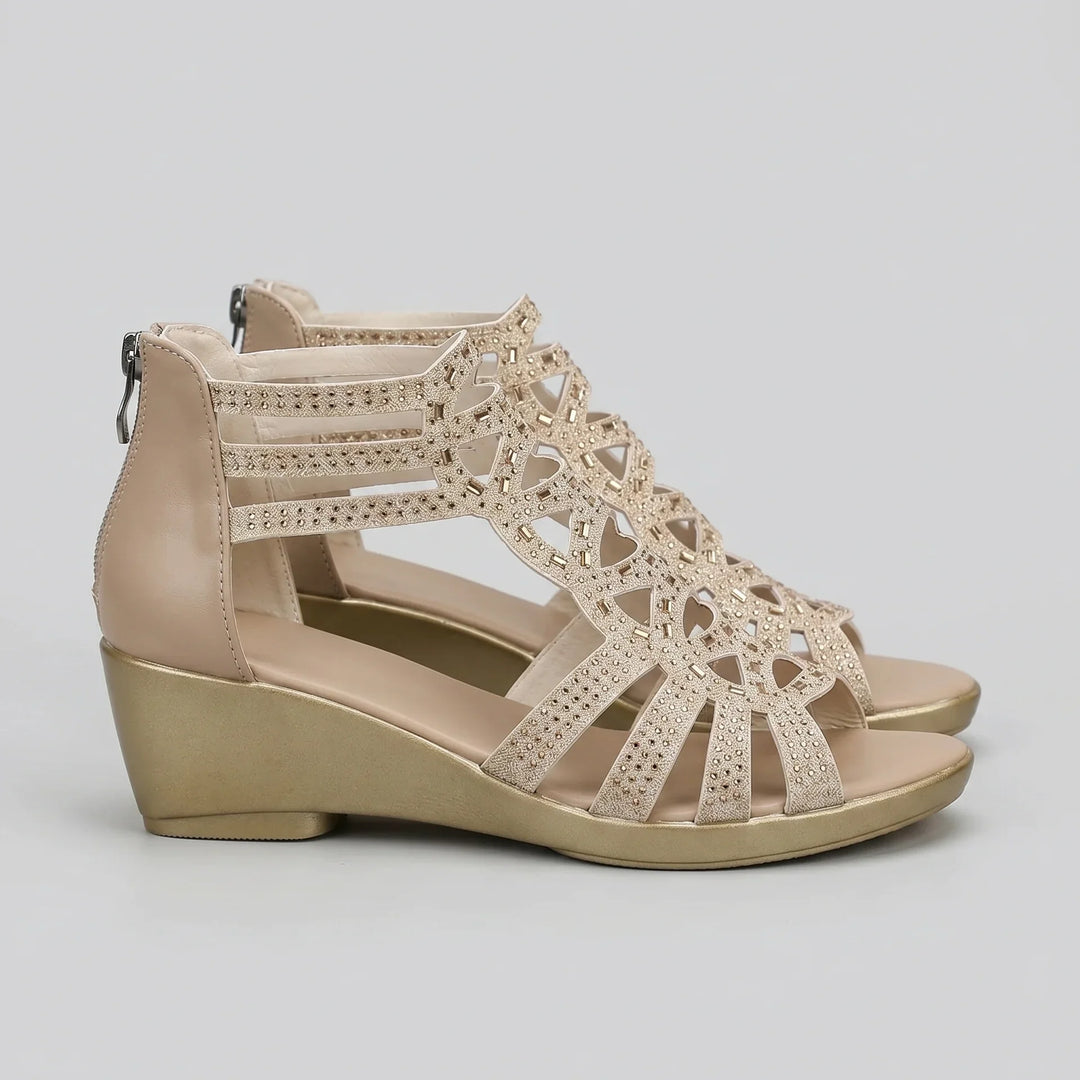 Sophie | Damen Wedge Sandalen