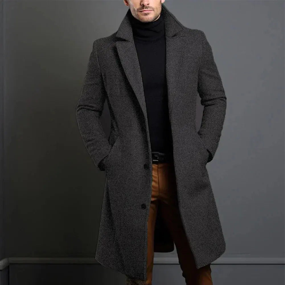 Tim | Manteau long slim-fit pour homme