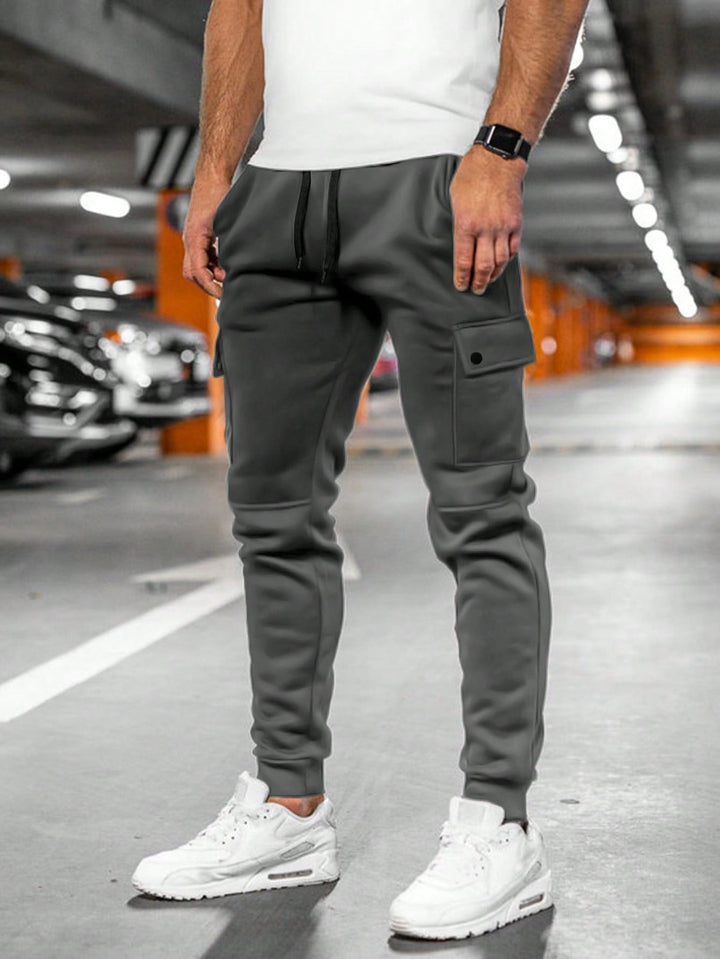 Tobias | Pantalon cargo jogger pour homme avec cordon de serrage