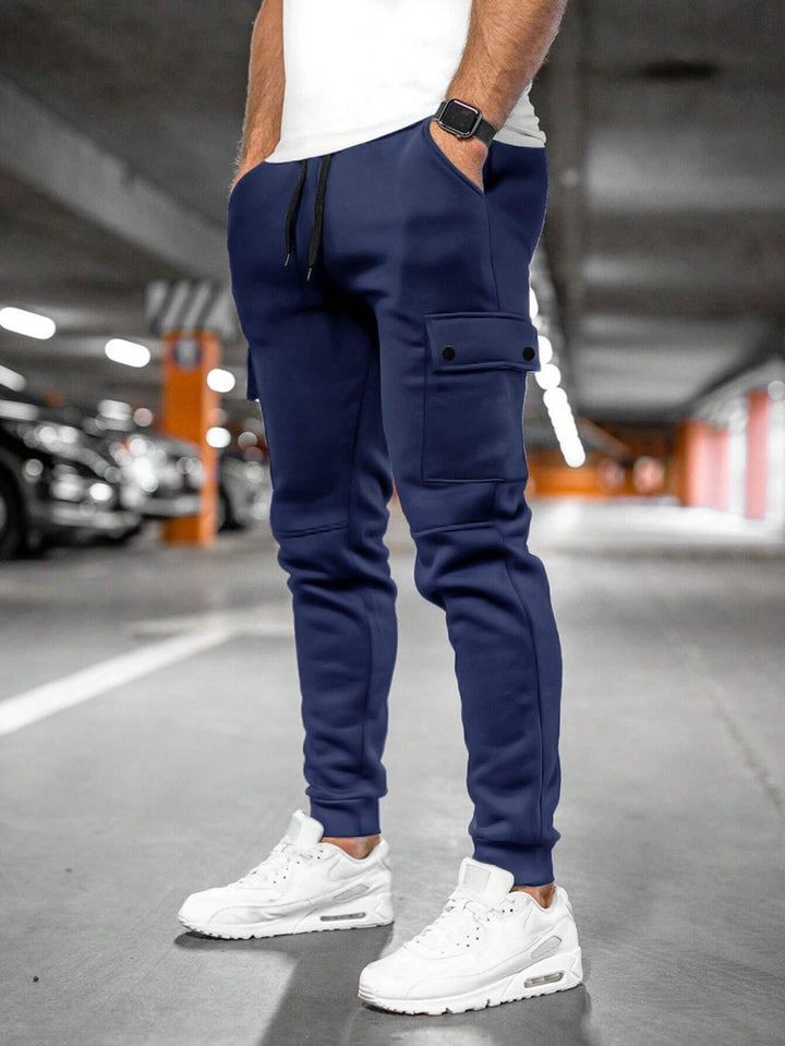 Tobias | Pantalon cargo jogger pour homme avec cordon de serrage