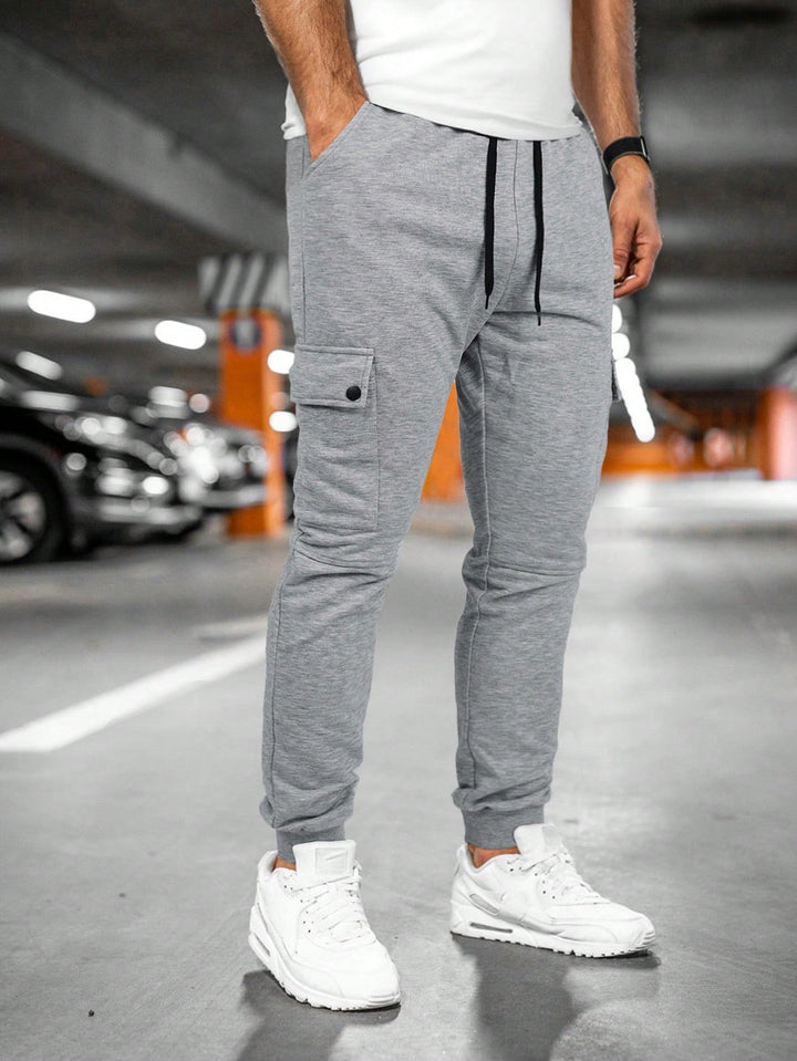 Tobias | Pantalon cargo jogger pour homme avec cordon de serrage