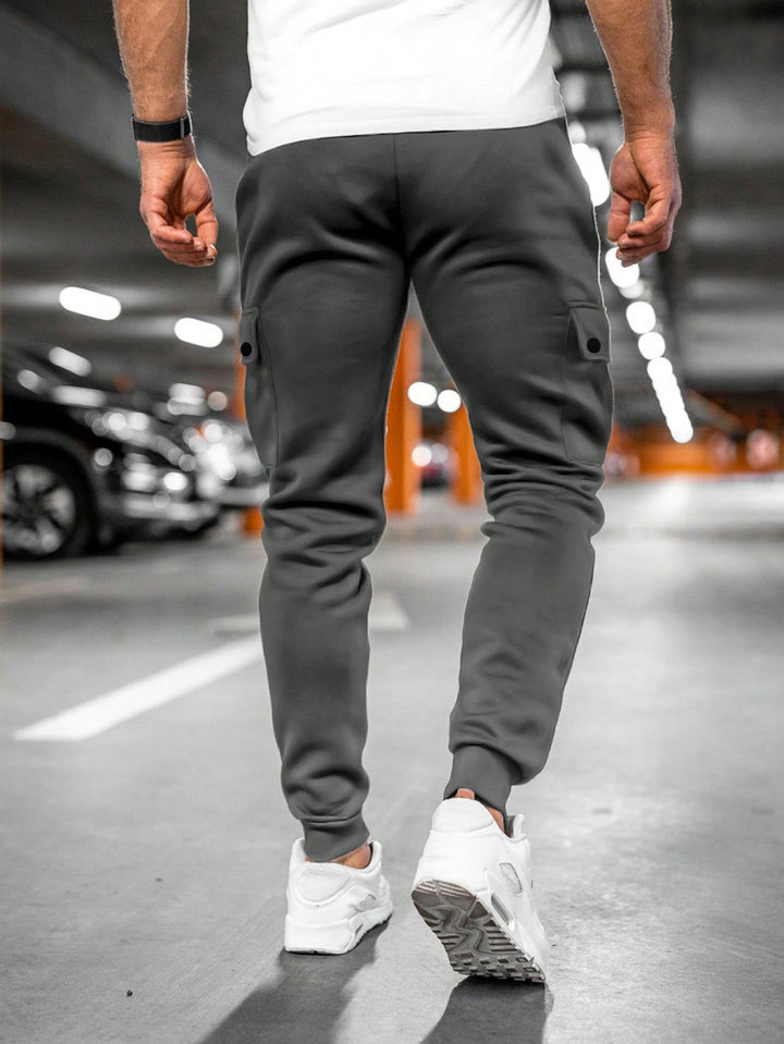 Tobias | Pantalon cargo jogger pour homme avec cordon de serrage