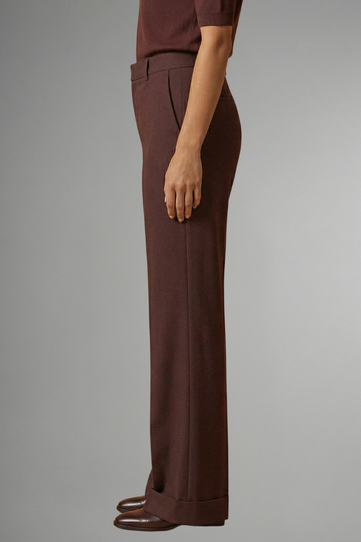 Valentina | Pantalon droit taille haute pour femme
