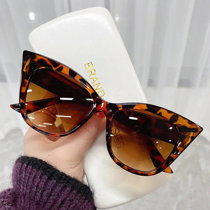 Vanessa | Damen Oversized Cat-Eye Sonnenbrille
