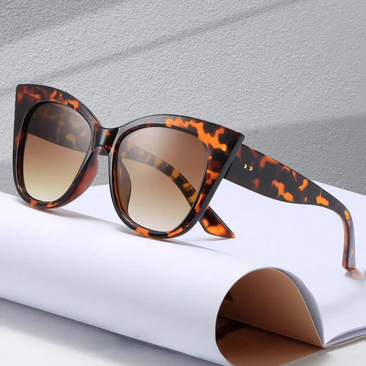 Vanessa | Damen Oversized Cat-Eye Sonnenbrille